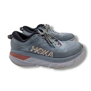 Hoka One One Bondi 7 Sneakers Womens 8 Blue 1110519-BFOB